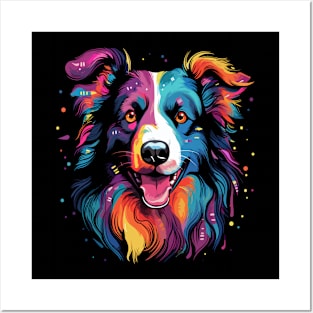 Border Collie Happiness Posters and Art